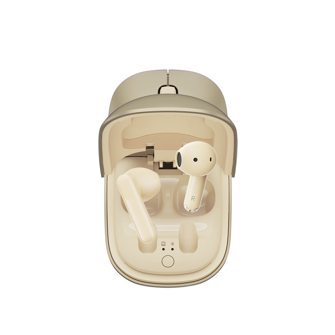 Handpeak Wireless EarMouse Pro in Champagne Gold
